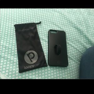 IPhone 6s stealth black loopy case